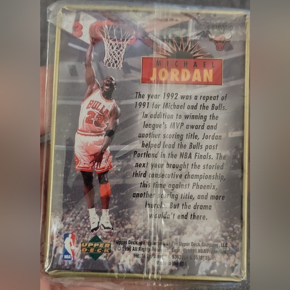 Michael Jordan Upper Deck Metal Cards - Picture 15 of 16